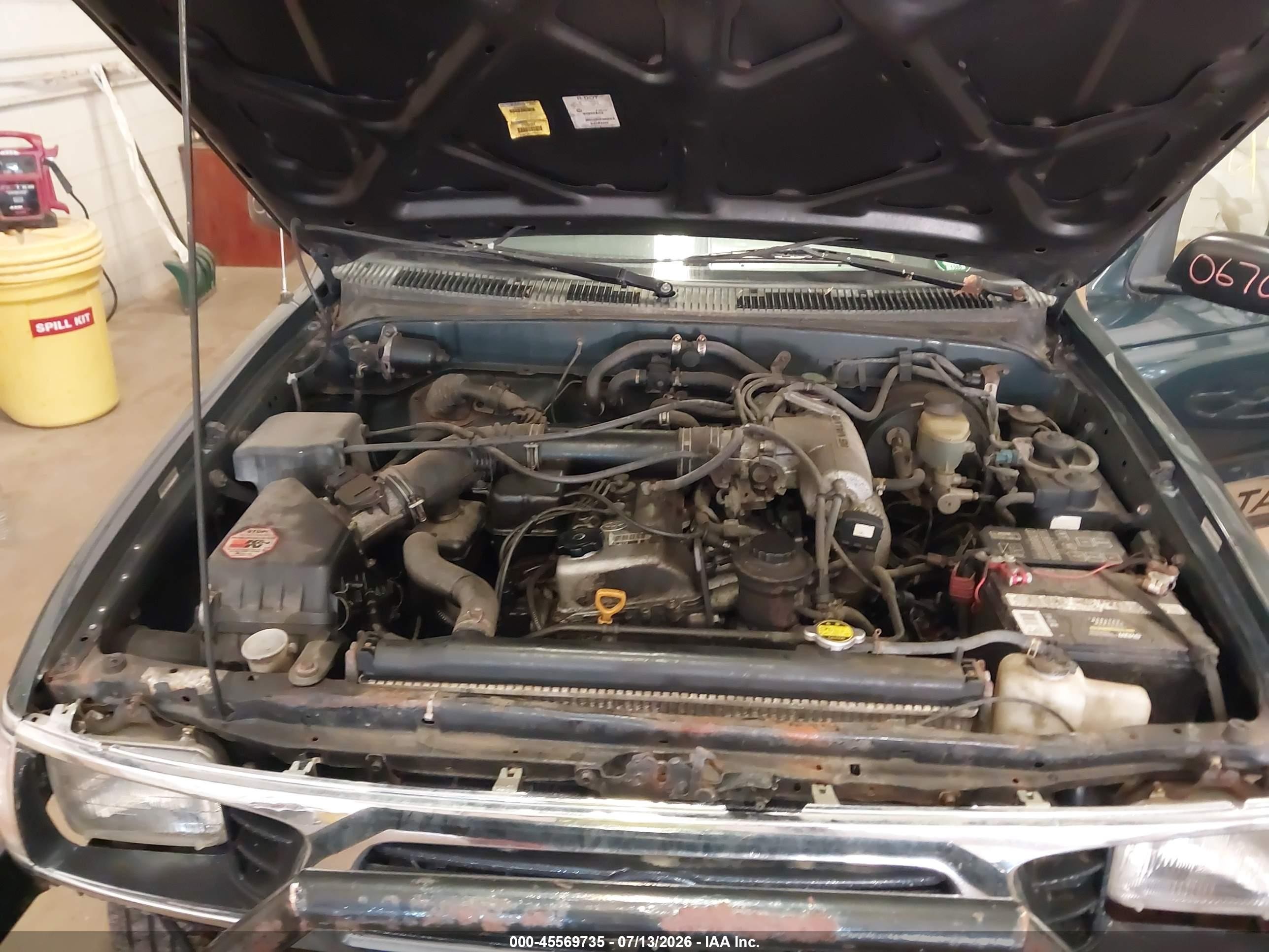 1997 Toyota Tacoma   Green vin: 4TAWM72NXVZ282257