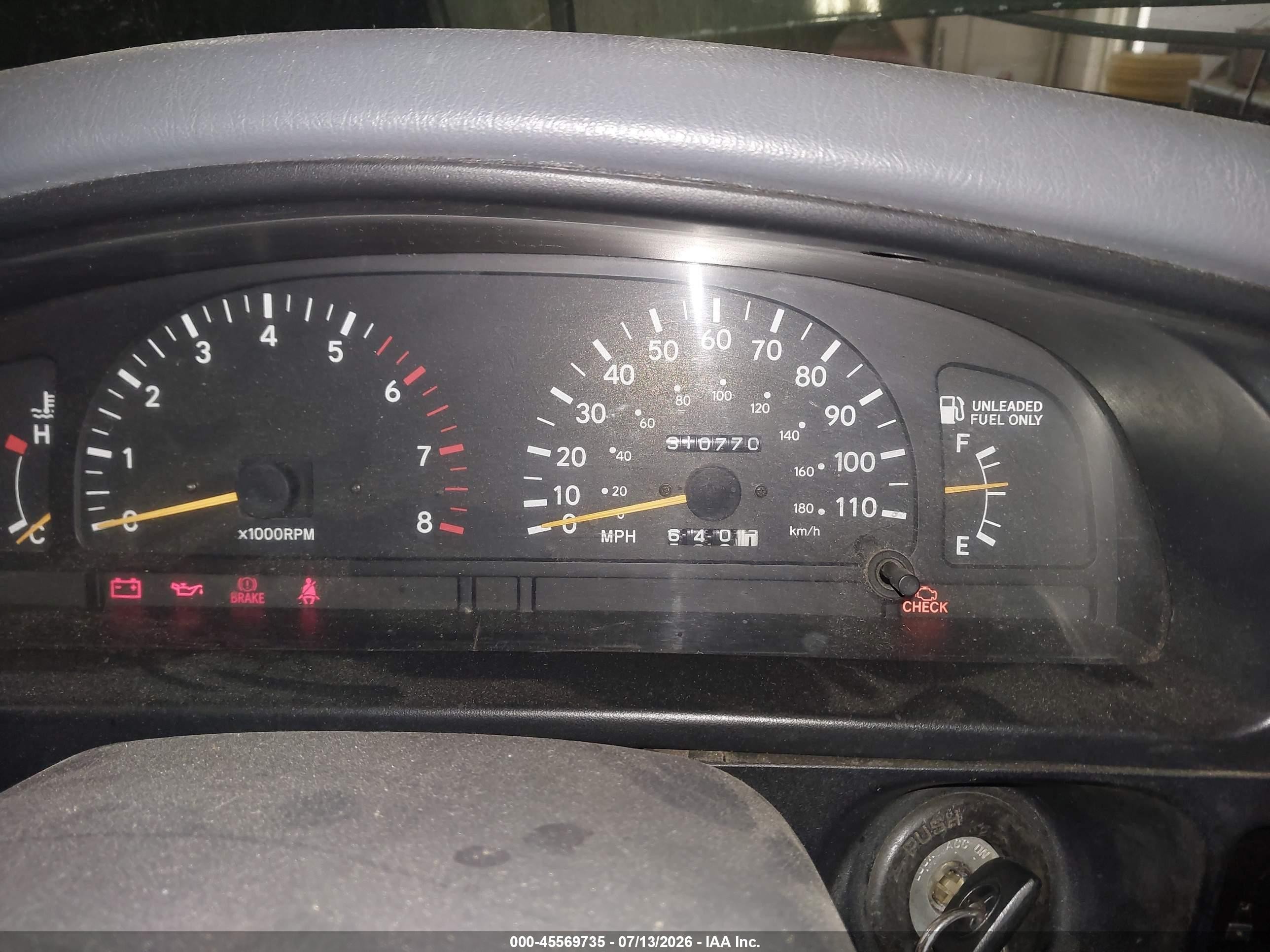 1997 Toyota Tacoma   Green vin: 4TAWM72NXVZ282257