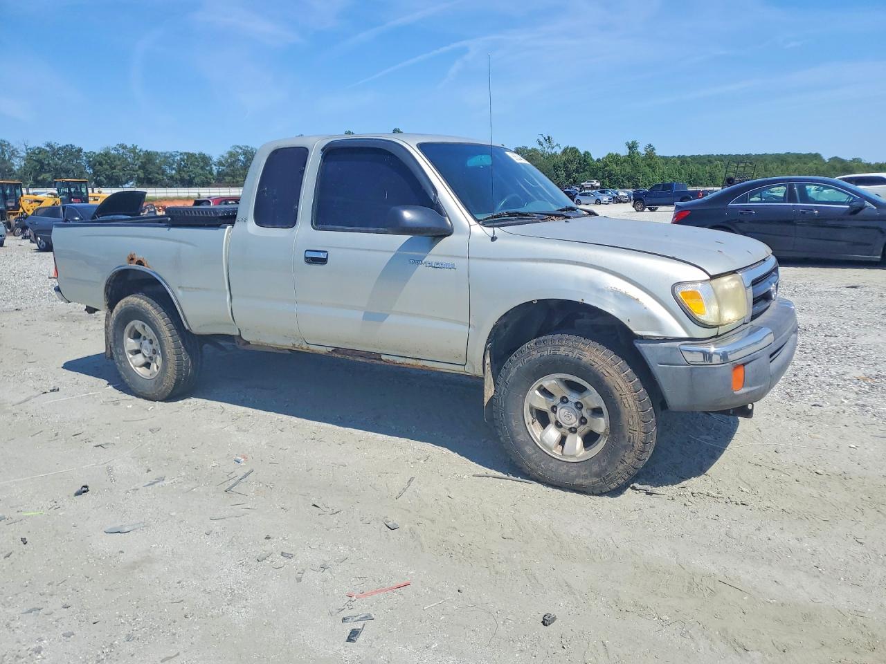 2000 Toyota Tacoma Base Gray vin: 4TAWM72NXYZ665491