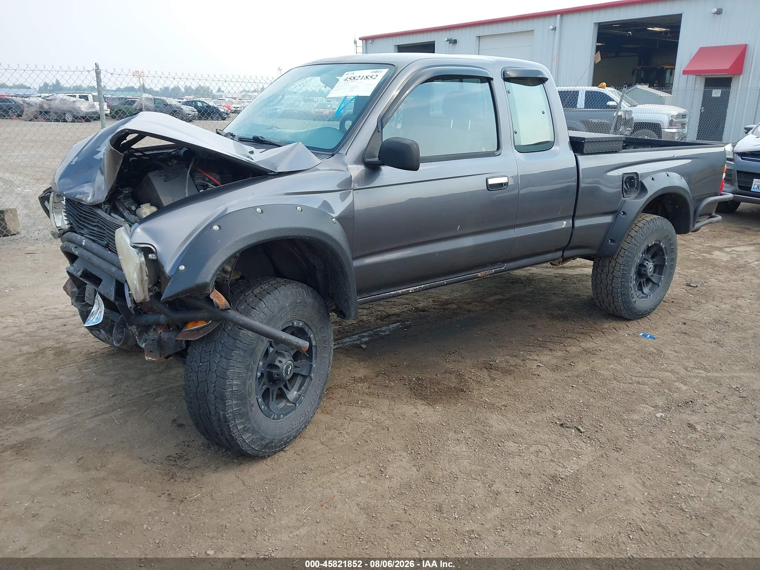 1998 Toyota Tacoma Base V6 Серый vin: 4TAWN72N0WZ015403
