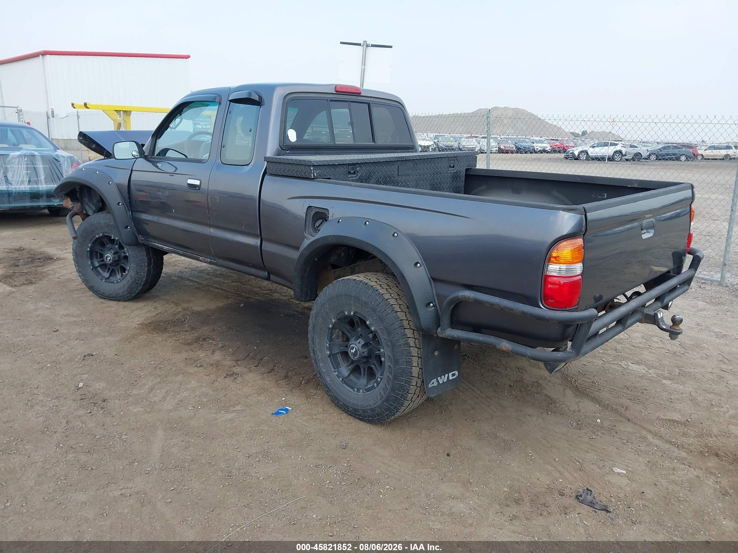 1998 Toyota Tacoma Base V6 Серый vin: 4TAWN72N0WZ015403