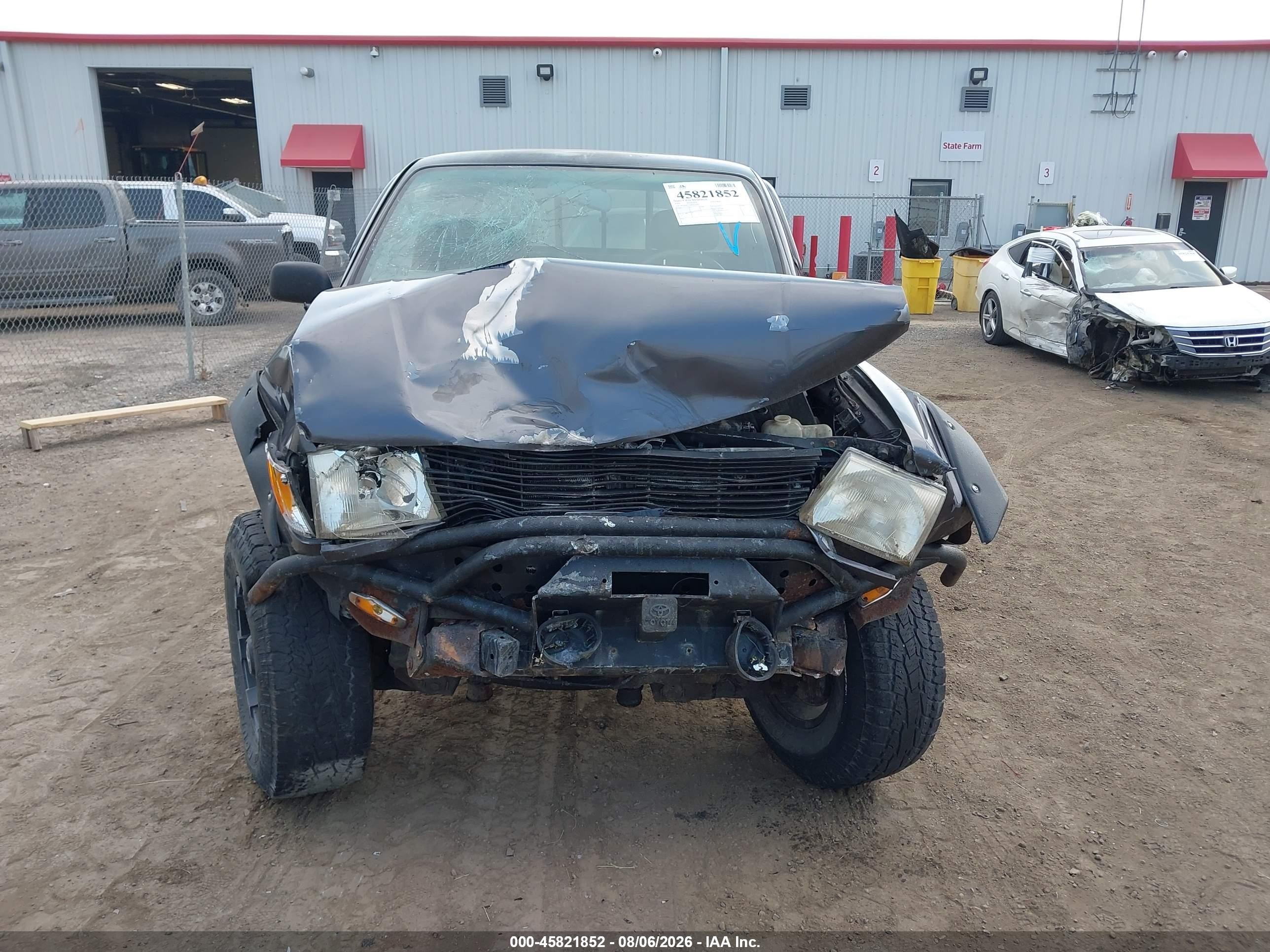 1998 Toyota Tacoma Base V6 Серый vin: 4TAWN72N0WZ015403