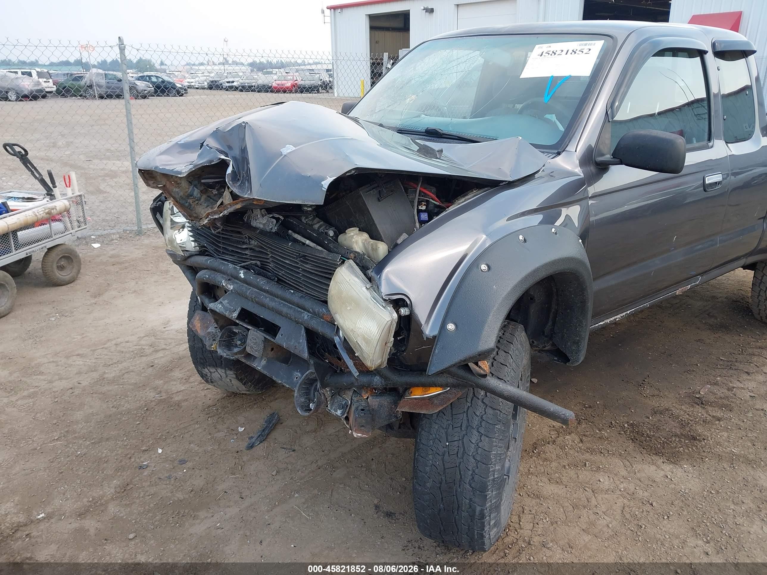 1998 Toyota Tacoma Base V6 Серый vin: 4TAWN72N0WZ015403