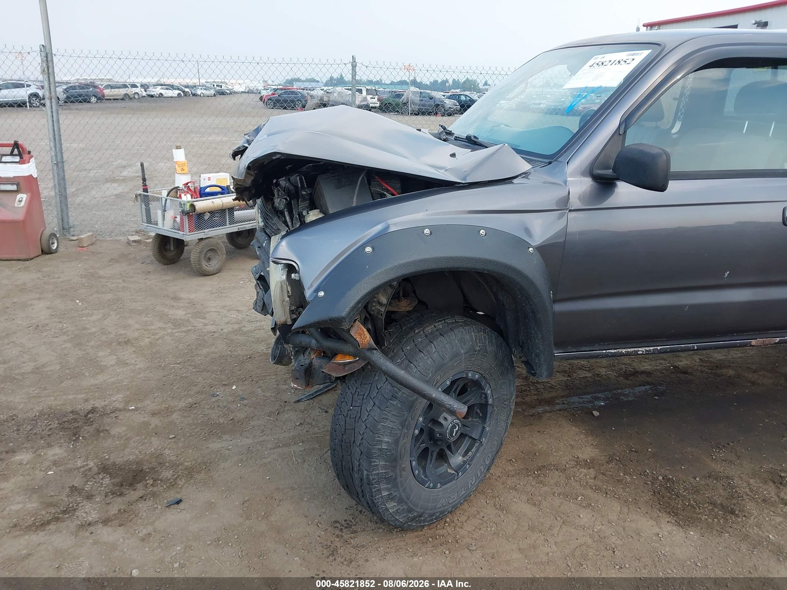 1998 Toyota Tacoma Base V6 Серый vin: 4TAWN72N0WZ015403