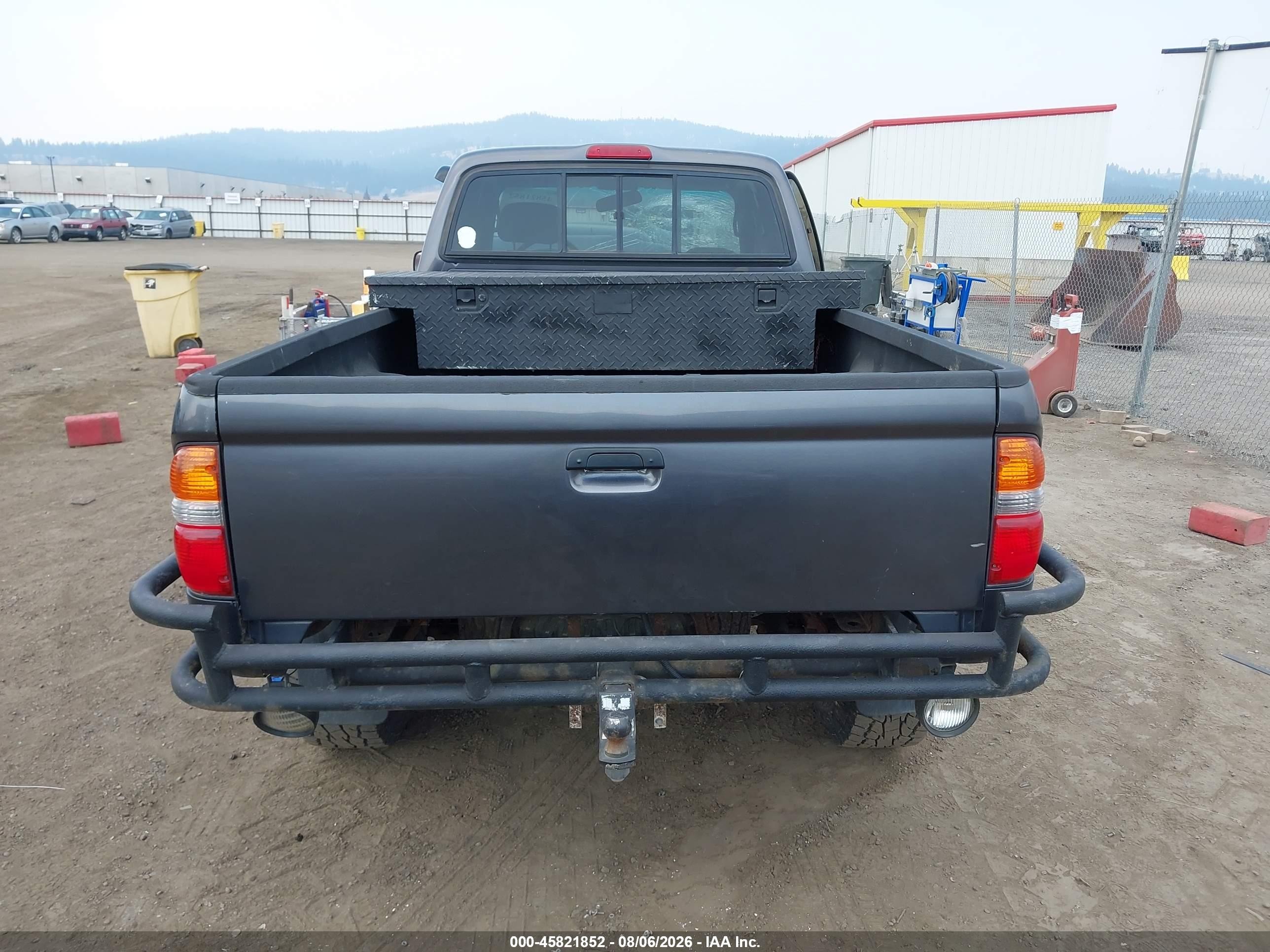 1998 Toyota Tacoma Base V6 Серый vin: 4TAWN72N0WZ015403