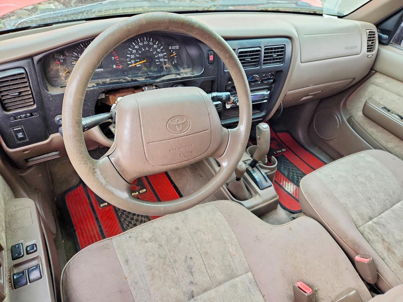 2000 Toyota Tacoma Xtracab Красный vin: 4TAWN72N0YZ648213