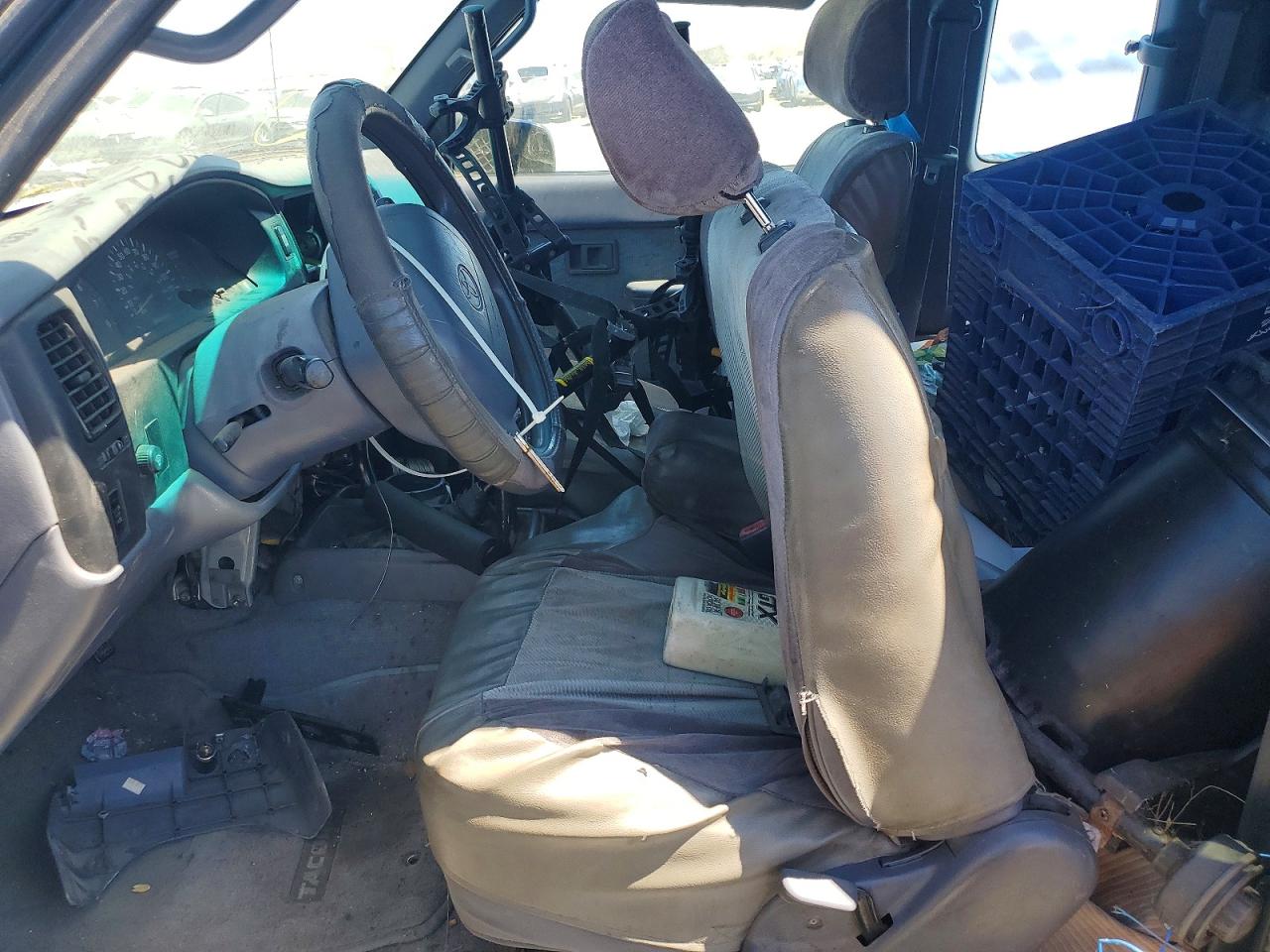 1998 Toyota Tacoma Xtracab Green vin: 4TAWN72N1WZ049415