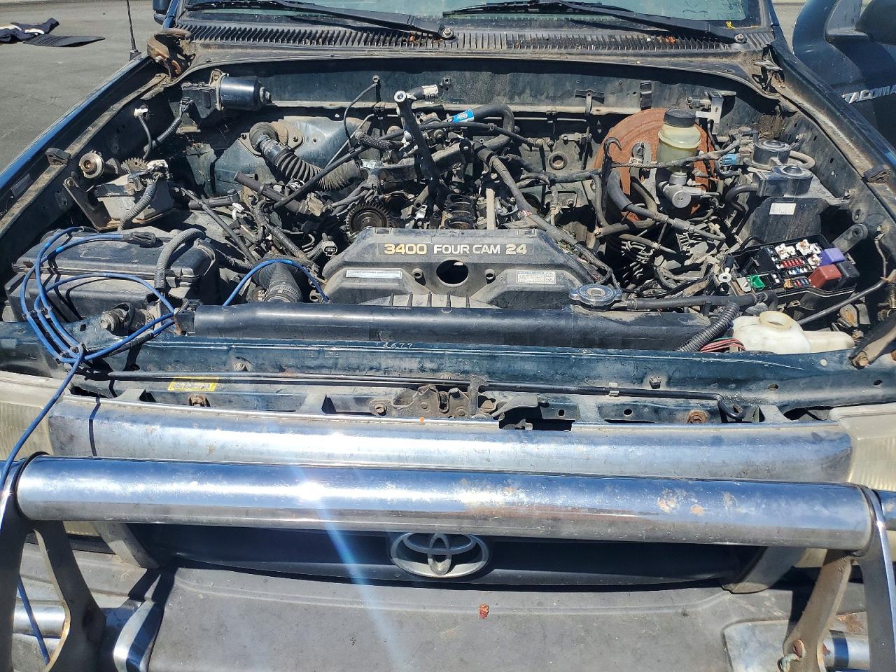 1998 Toyota Tacoma Xtracab Green vin: 4TAWN72N1WZ049415