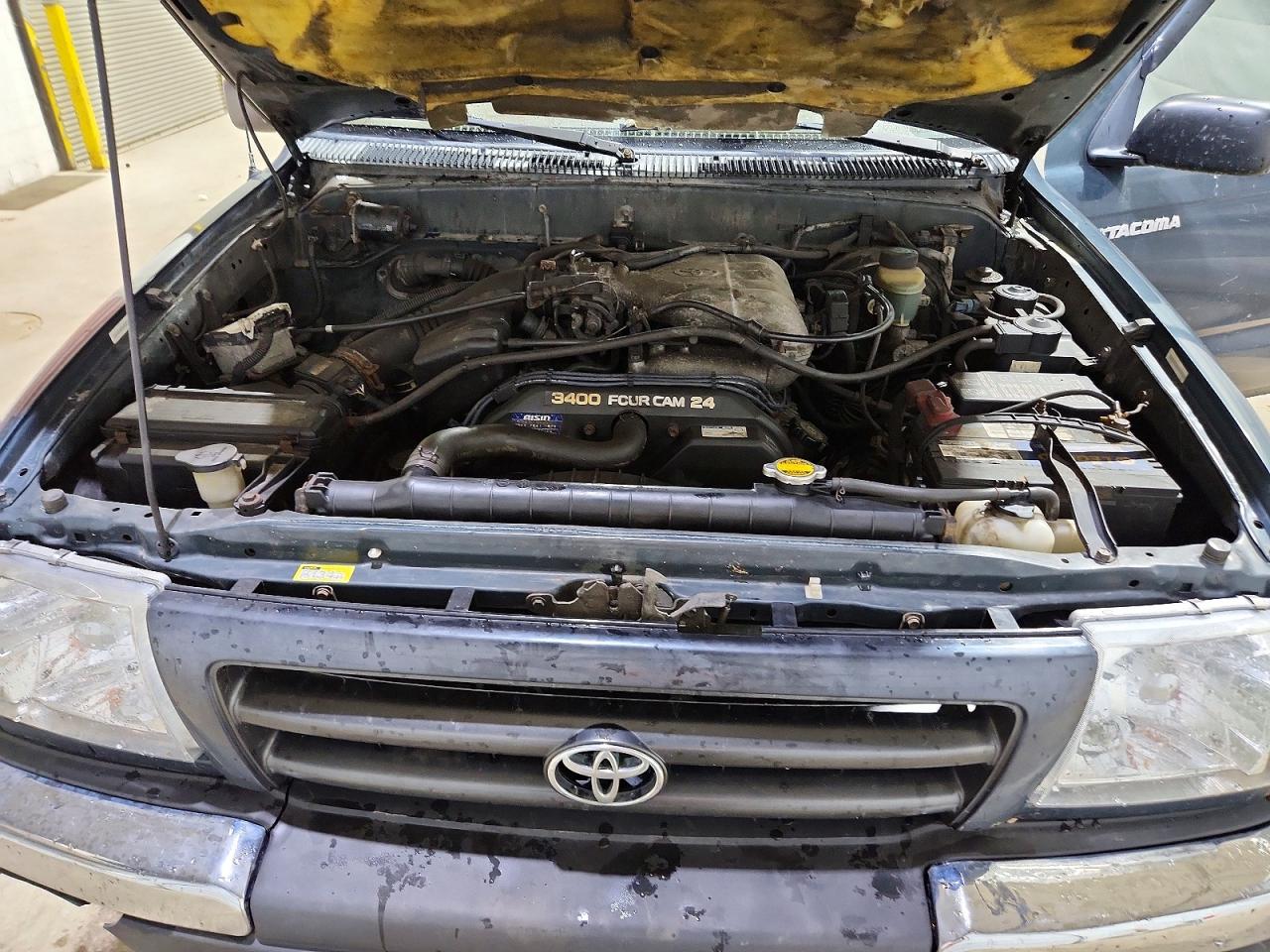 1998 Toyota Tacoma Xtracab Green vin: 4TAWN72N1WZ074668
