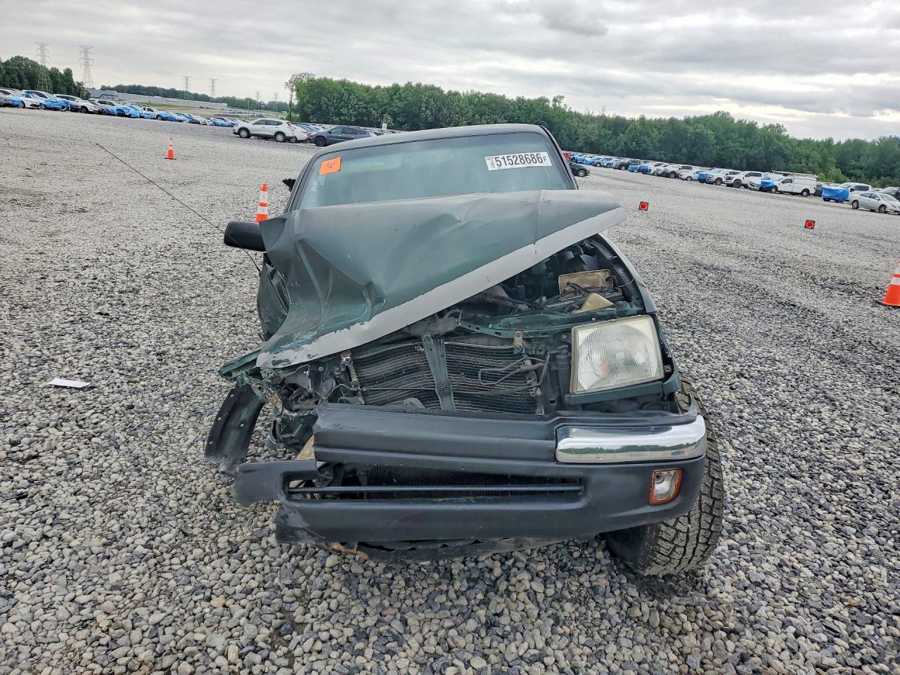 1999 Toyota Tacoma Xtracab Green vin: 4TAWN72N1XZ474103
