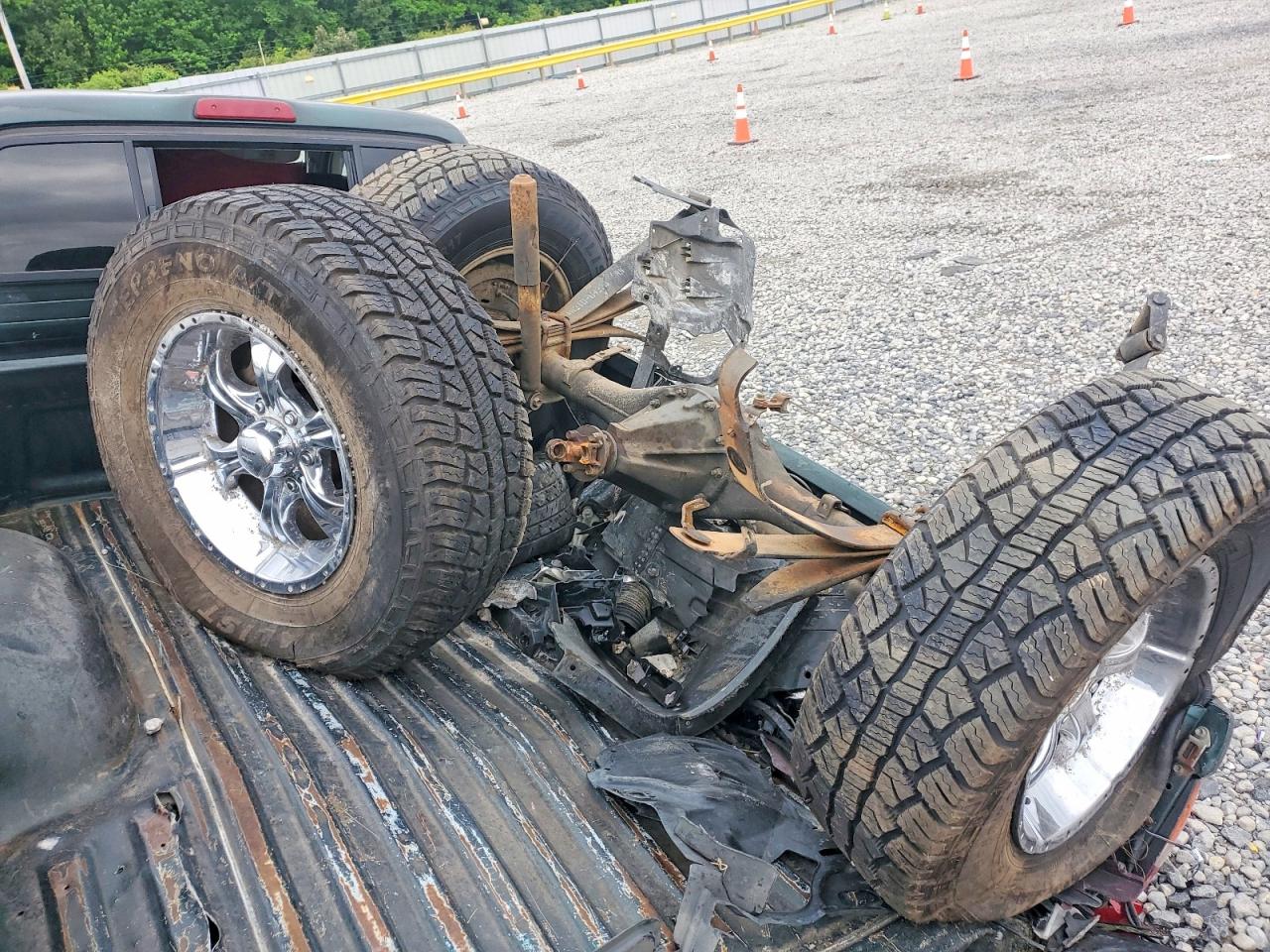 1999 Toyota Tacoma Xtracab Green vin: 4TAWN72N1XZ474103