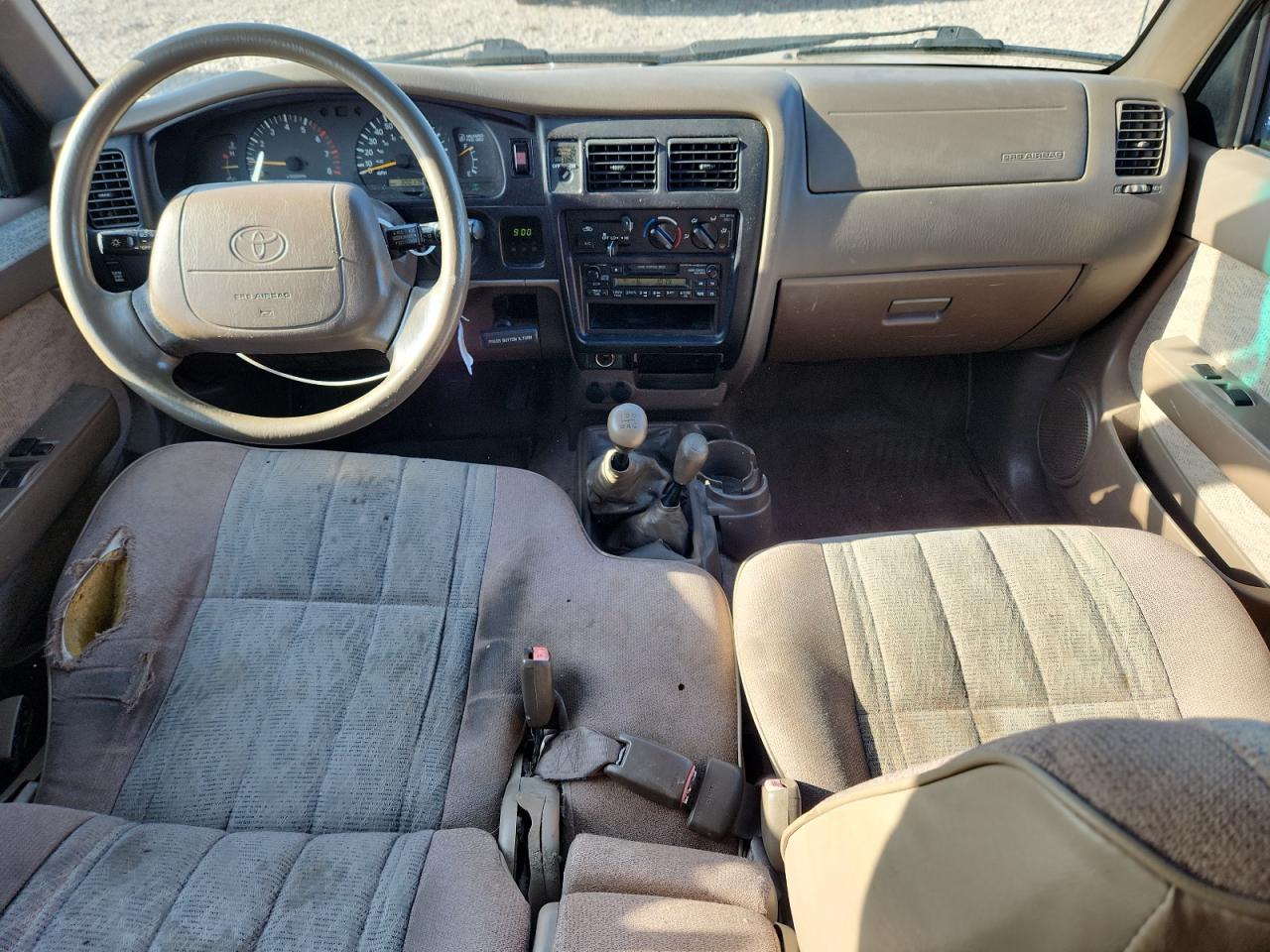 1999 Toyota Tacoma V6 Tan vin: 4TAWN72N1XZ515457