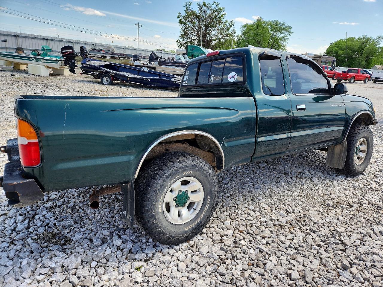 2000 Toyota Tacoma V6 Green vin: 4TAWN72N1YZ655137