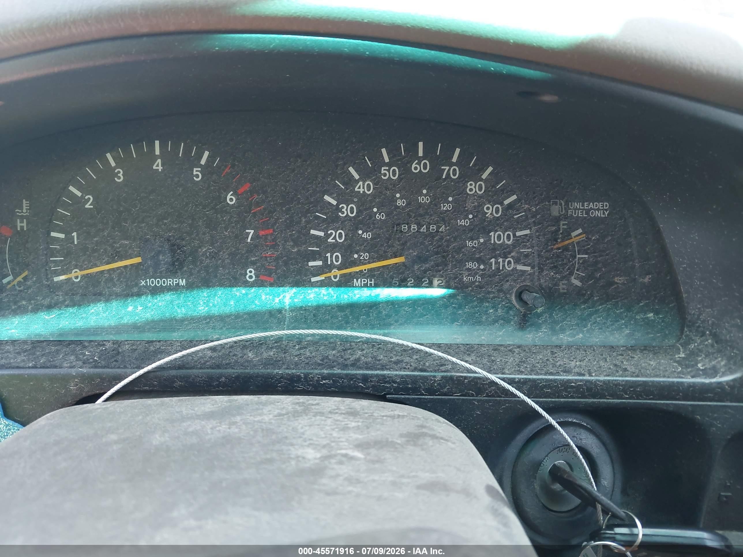 1996 Toyota Tacoma Xtracab Black vin: 4TAWN72N2TZ116275