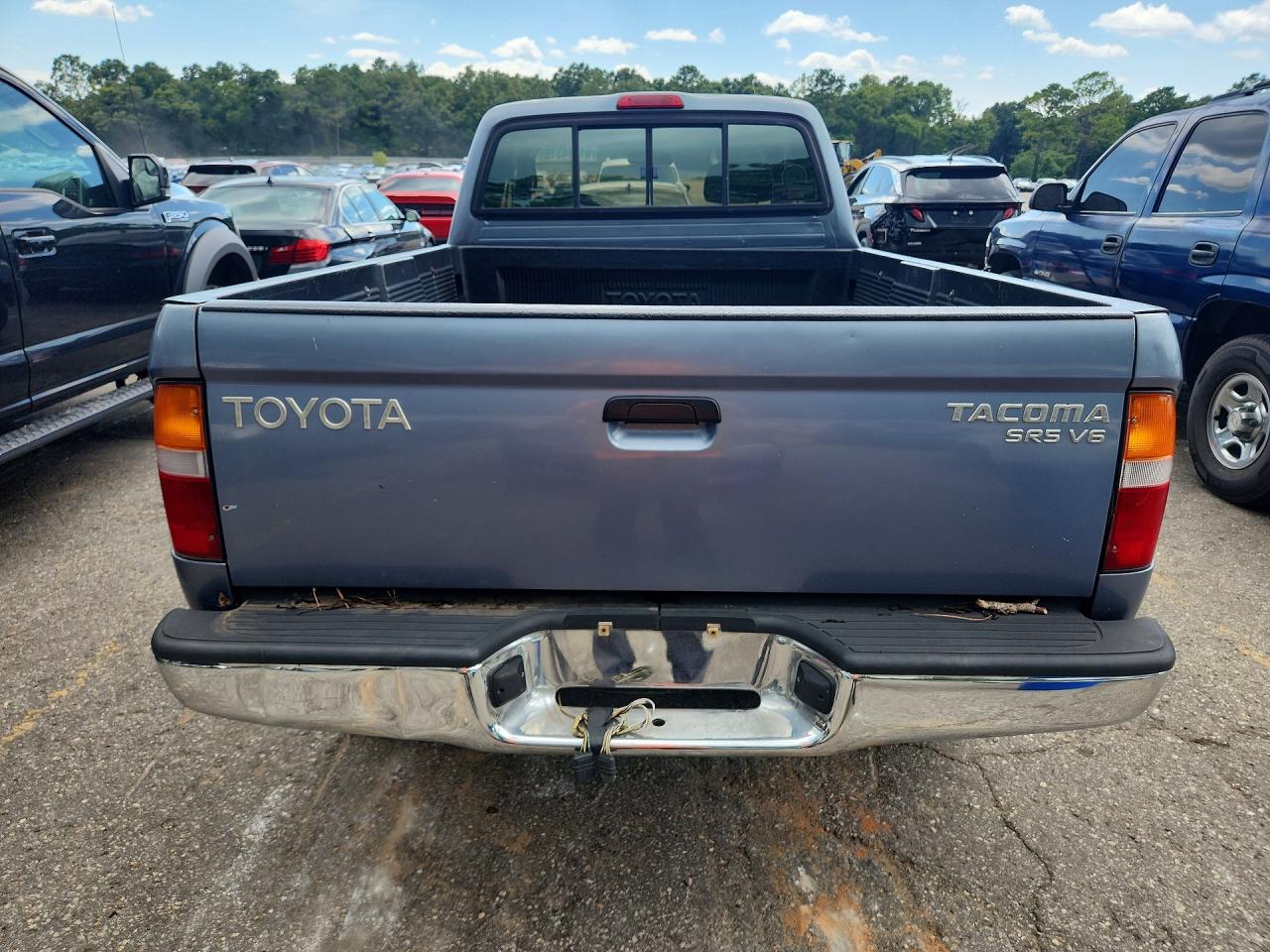 1998 Toyota Tacoma V6 Gray vin: 4TAWN72N3WZ007683