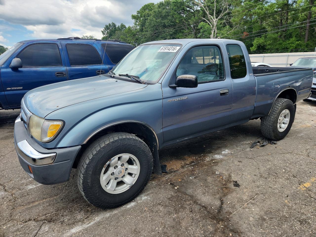 1998 Toyota Tacoma V6 Gray vin: 4TAWN72N3WZ007683