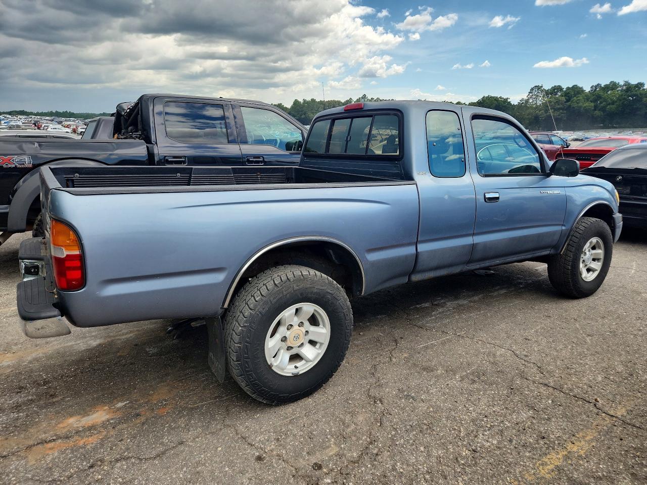 1998 Toyota Tacoma V6 Gray vin: 4TAWN72N3WZ007683