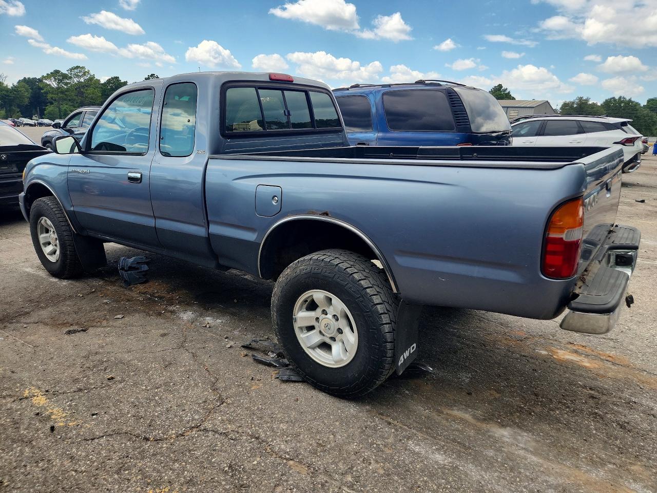 1998 Toyota Tacoma V6 Gray vin: 4TAWN72N3WZ007683