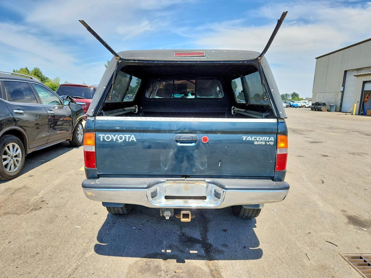 1998 Toyota Tacoma Xtracab Green vin: 4TAWN72N3WZ088667
