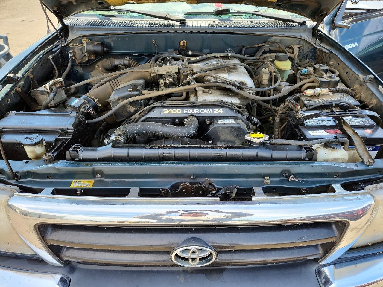 1998 Toyota Tacoma Xtracab Green vin: 4TAWN72N3WZ088667