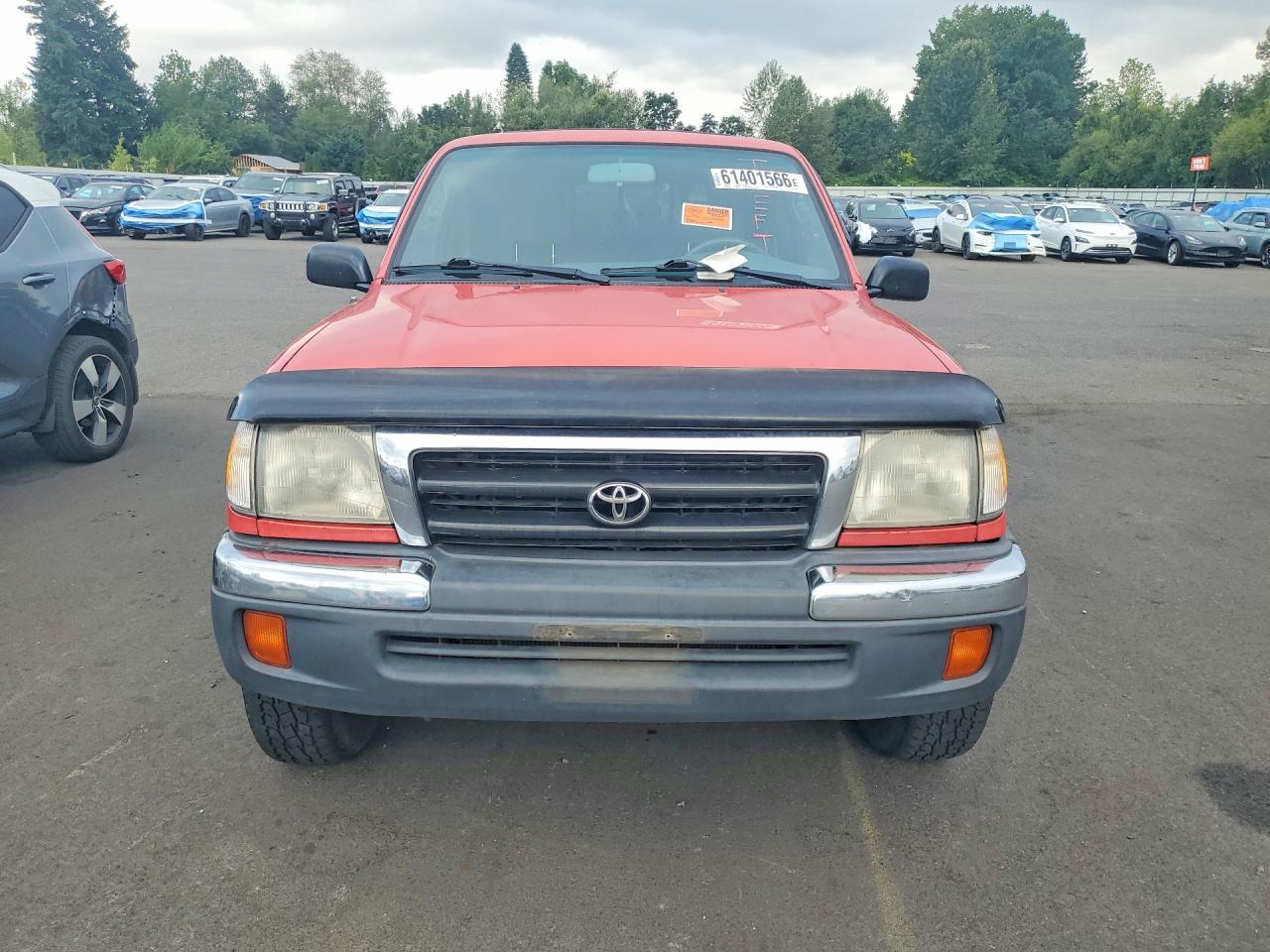 1999 Toyota Tacoma Xtracab Red vin: 4TAWN72N3XZ459361