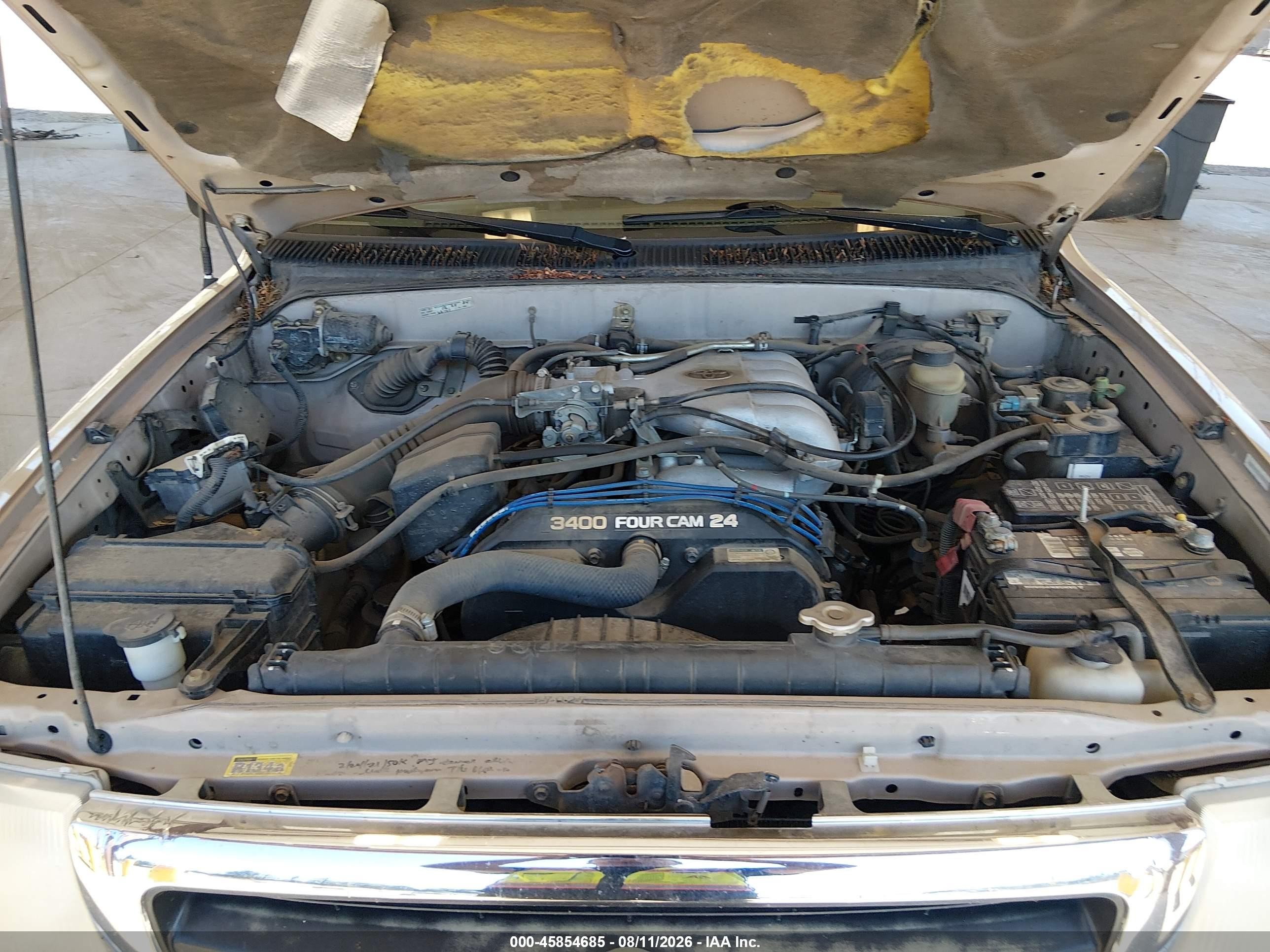 1999 Toyota Tacoma   Gold vin: 4TAWN72N3XZ465015