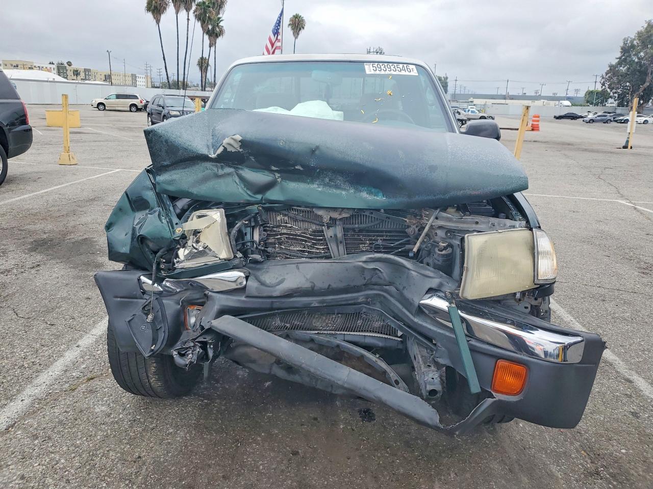 2000 Toyota Tacoma Xtracab Silver vin: 4TAWN72N3YZ598410
