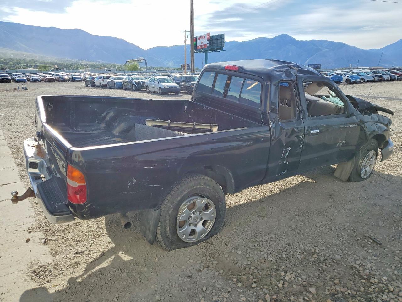 1998 Toyota Tacoma Black vin: 4TAWN72N4WZ157415