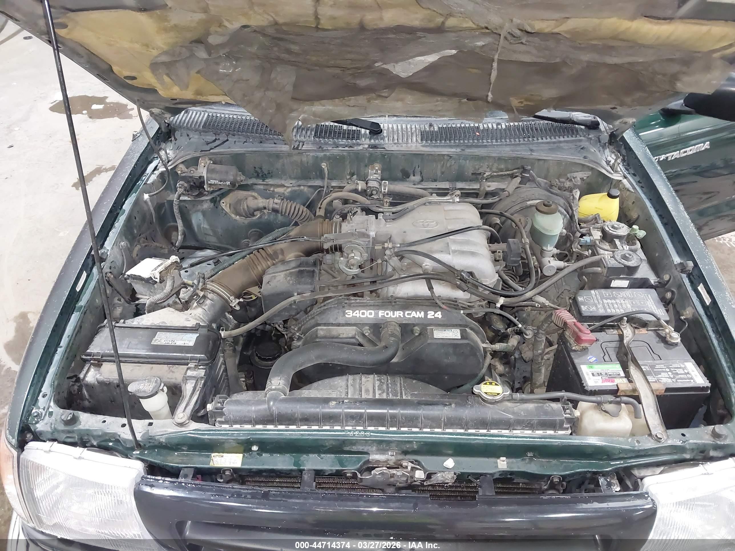 1999 Toyota Tacoma   Green vin: 4TAWN72N4XZ424361