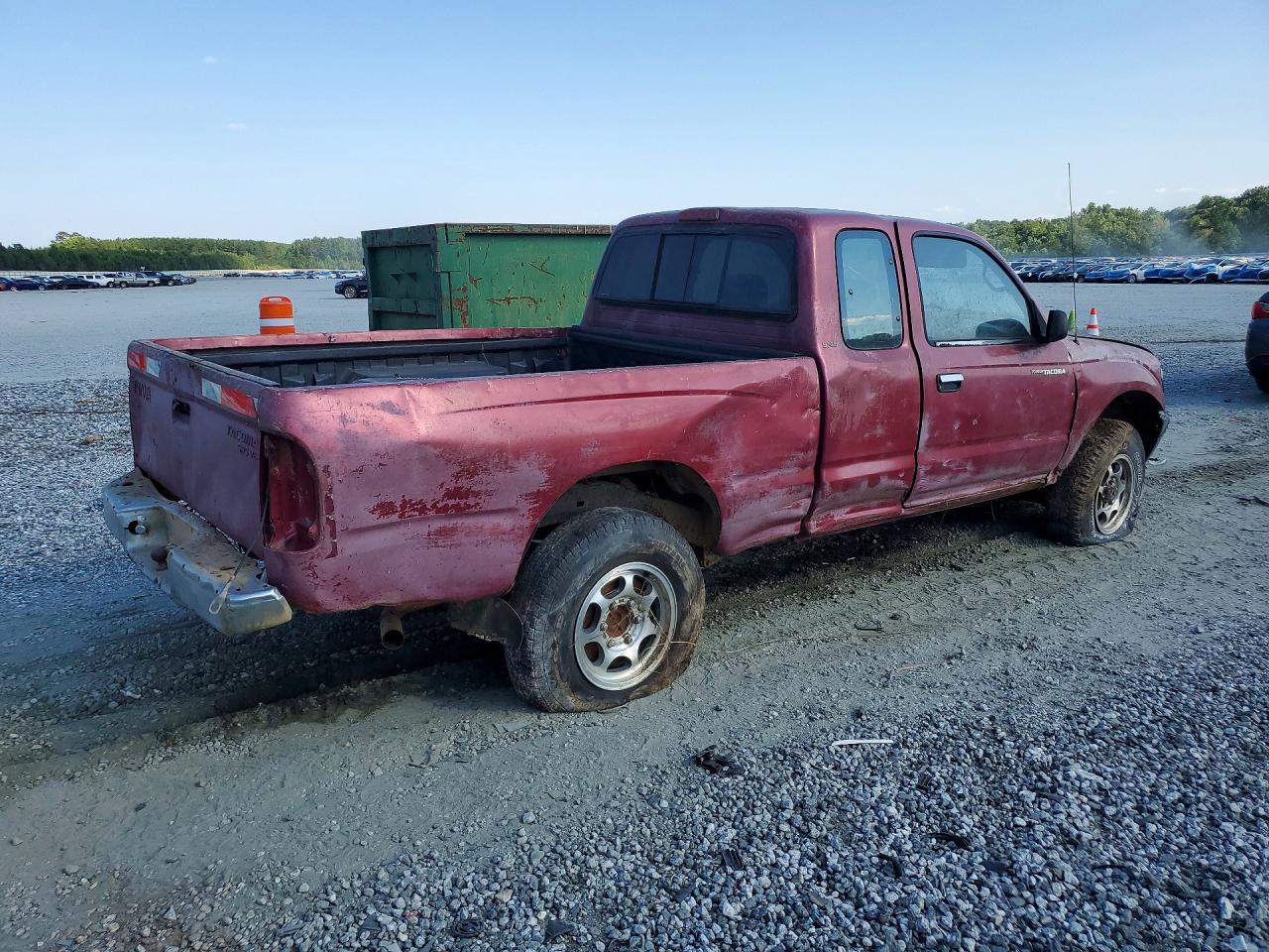 1998 Toyota Tacoma V6 Burgundy vin: 4TAWN72N5WZ040927