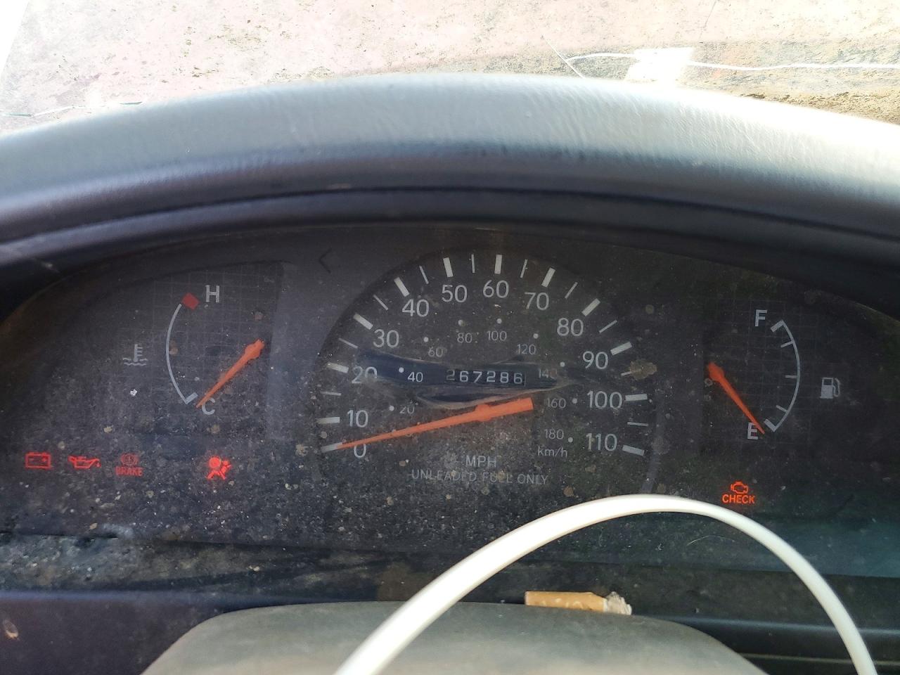 1998 Toyota Tacoma V6 Burgundy vin: 4TAWN72N5WZ040927