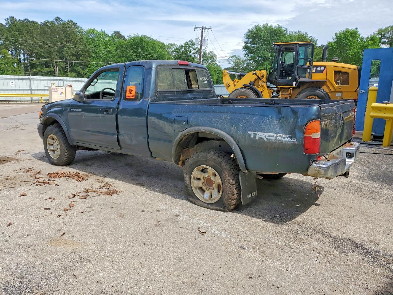 1998 Toyota Tacoma Xtracab Green vin: 4TAWN72N5WZ050891