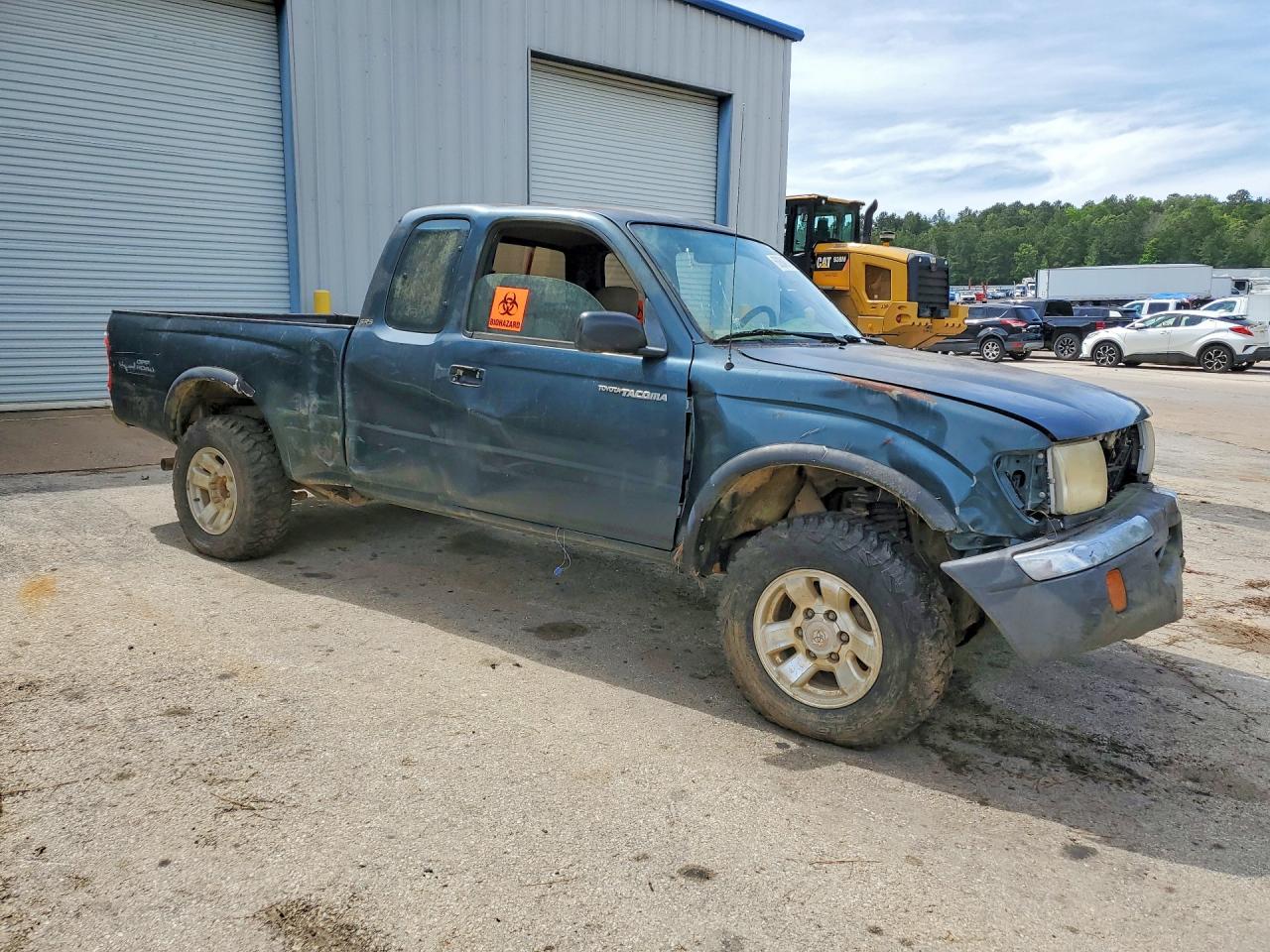 1998 Toyota Tacoma Xtracab Green vin: 4TAWN72N5WZ050891