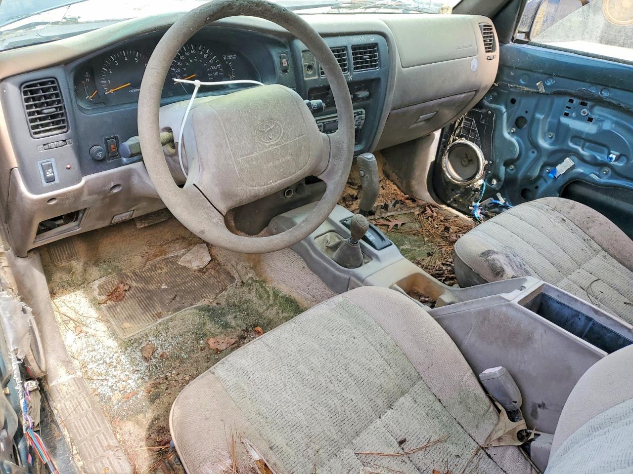 1998 Toyota Tacoma Xtracab Green vin: 4TAWN72N5WZ050891