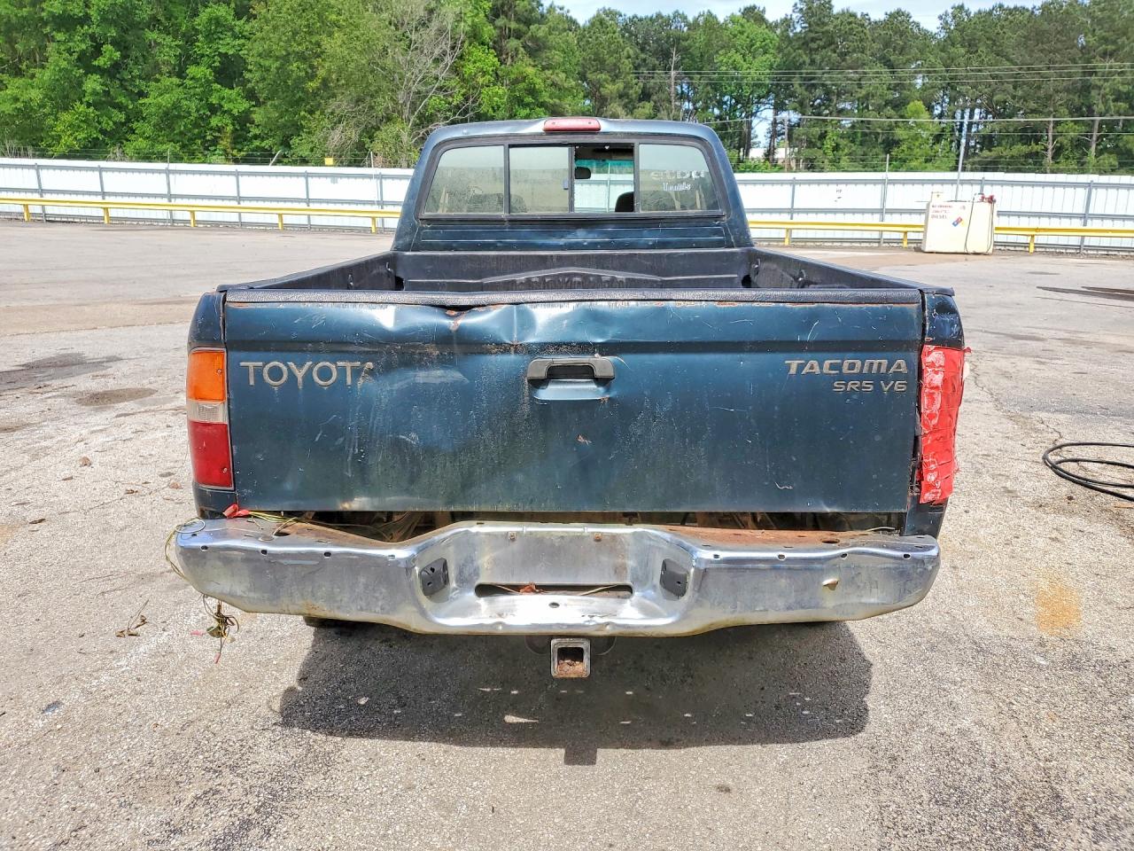 1998 Toyota Tacoma Xtracab Green vin: 4TAWN72N5WZ050891