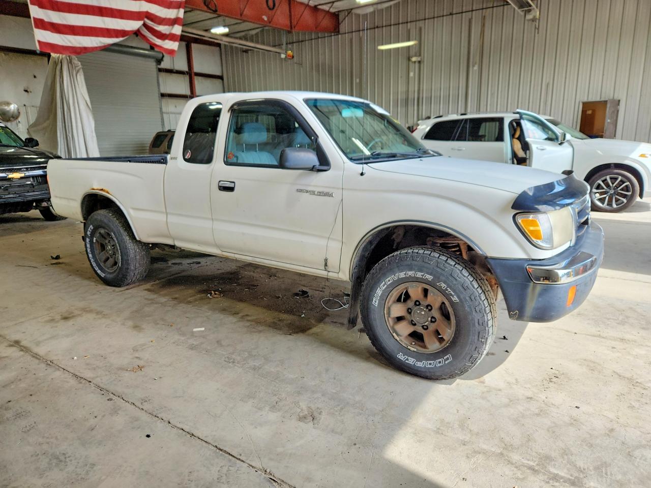 1999 Toyota Tacoma V6 White vin: 4TAWN72N5XZ560210