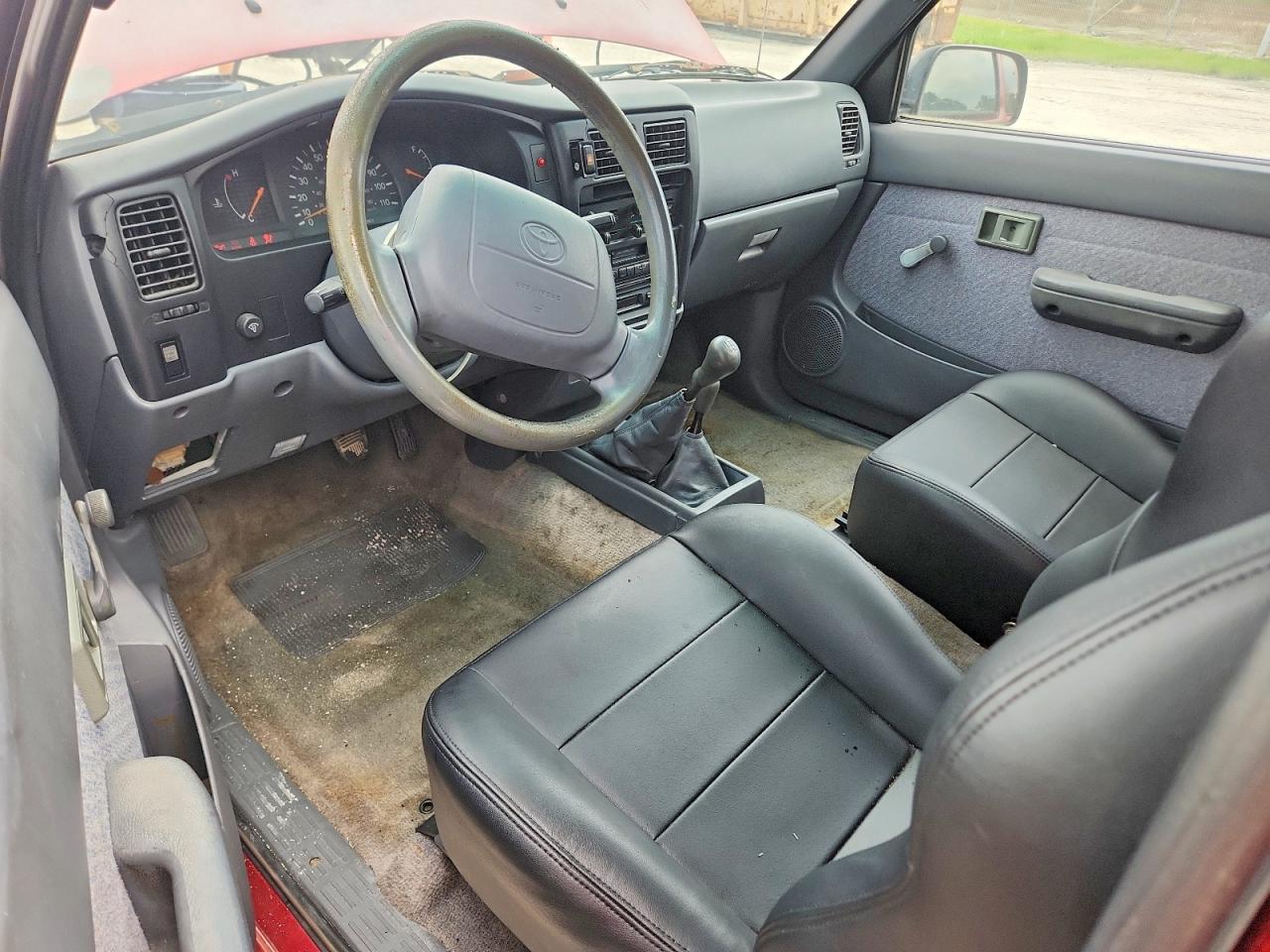 1997 Toyota Tacoma V6 Red vin: 4TAWN72N6VZ223753