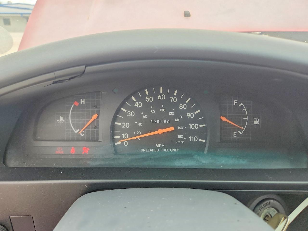 1997 Toyota Tacoma V6 Red vin: 4TAWN72N6VZ223753