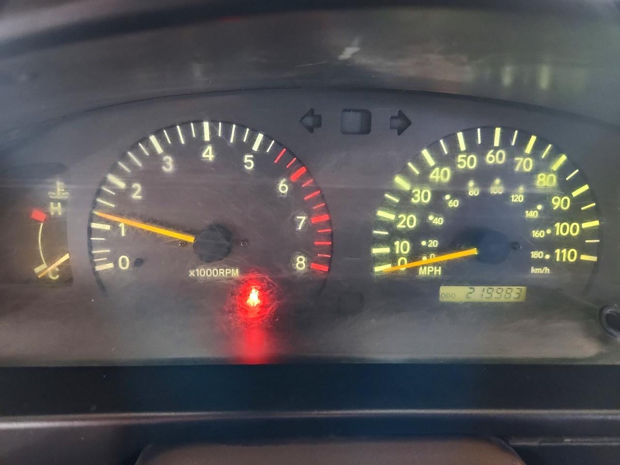 1998 Toyota Tacoma V6 Burgundy vin: 4TAWN72N6WZ061060