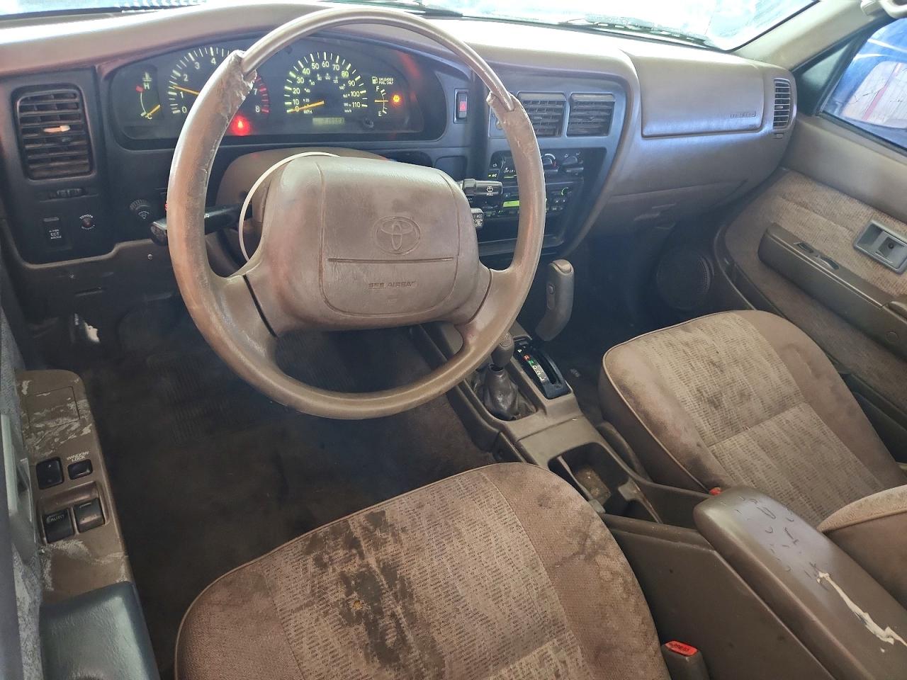 1998 Toyota Tacoma V6 Burgundy vin: 4TAWN72N6WZ061060