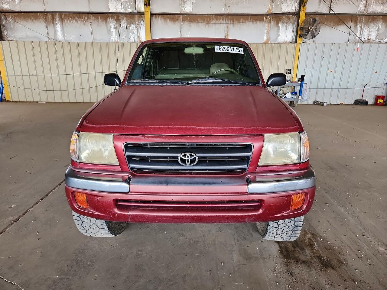 1998 Toyota Tacoma V6 Burgundy vin: 4TAWN72N6WZ061060