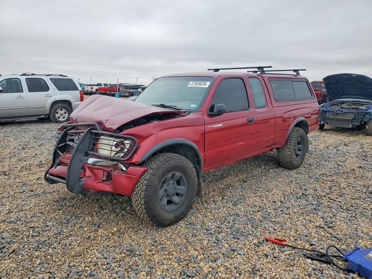 1998 Toyota Tacoma Xtracab Темно-бордовый vin: 4TAWN72N6WZ127753