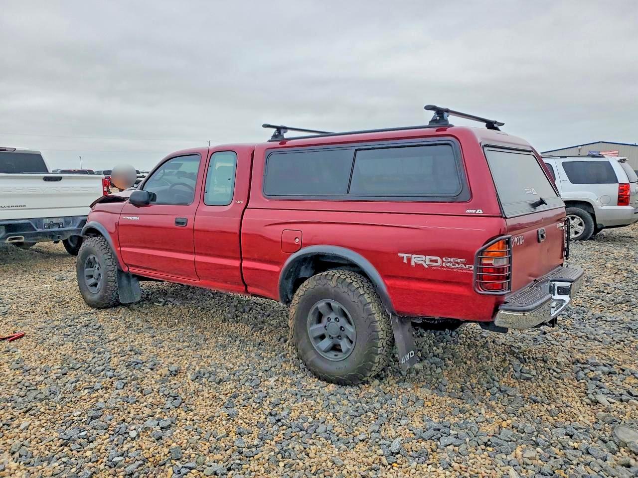 1998 Toyota Tacoma Xtracab Maroon vin: 4TAWN72N6WZ127753