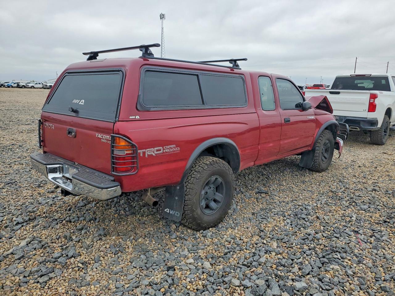 1998 Toyota Tacoma Xtracab Maroon vin: 4TAWN72N6WZ127753