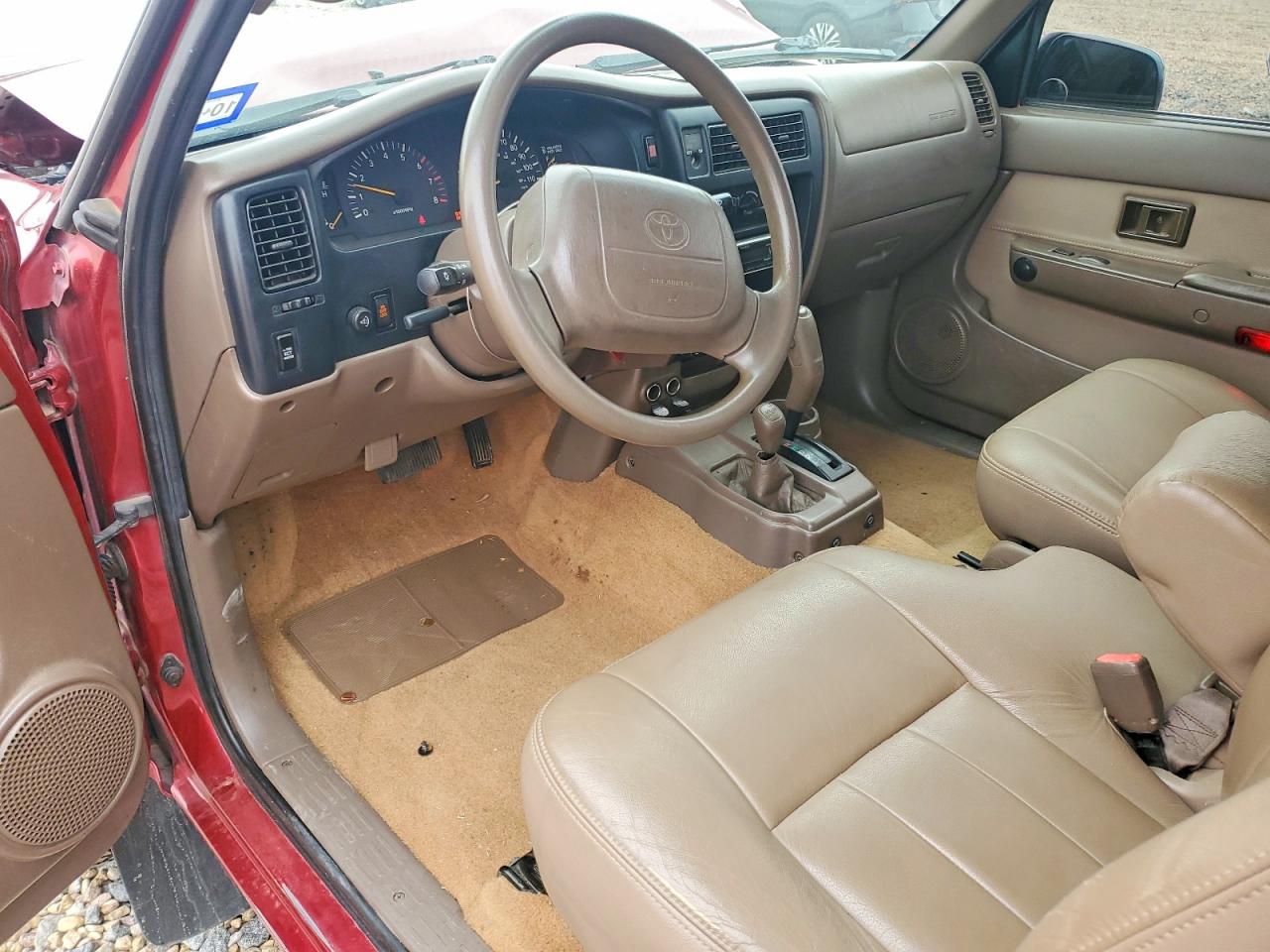 1998 Toyota Tacoma Xtracab Maroon vin: 4TAWN72N6WZ127753