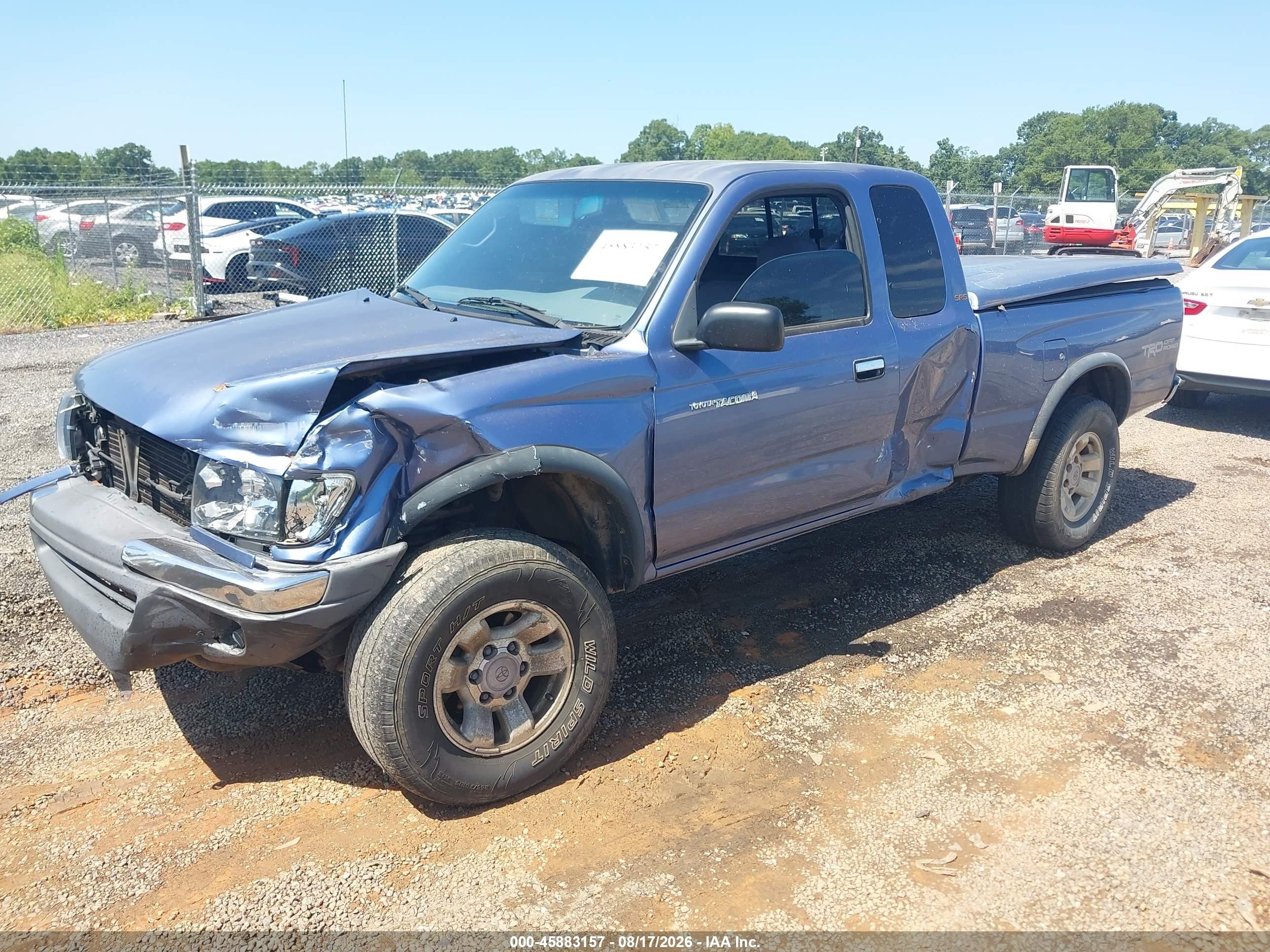 1999 Toyota Tacoma   Blue vin: 4TAWN72N6XZ515941