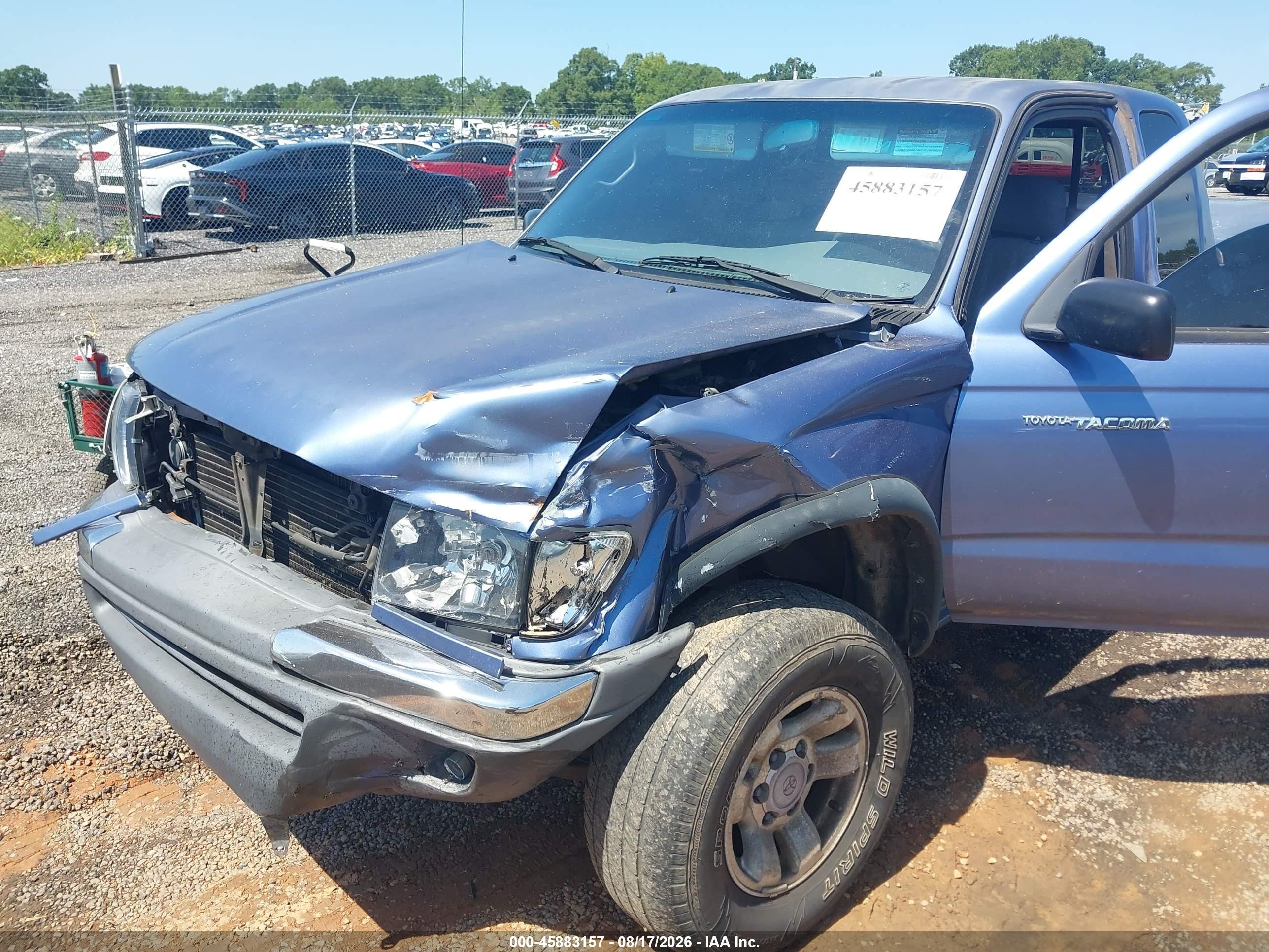 1999 Toyota Tacoma   Blue vin: 4TAWN72N6XZ515941