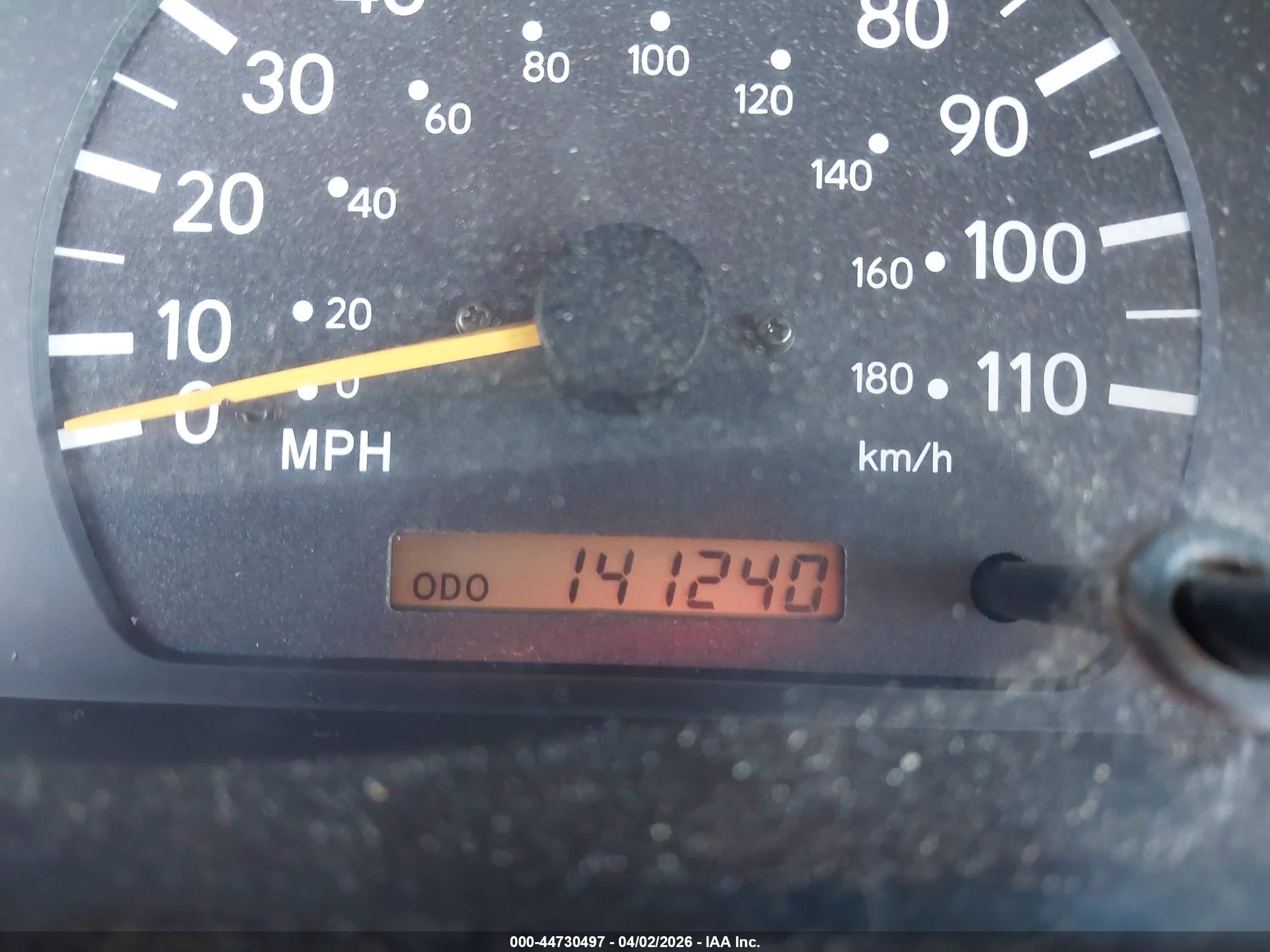 2000 Toyota Tacoma Base V6 Silver vin: 4TAWN72N6YZ604278