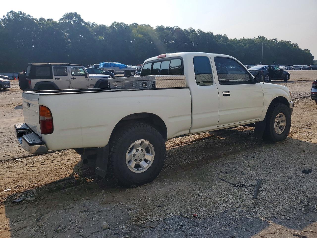 1997 Toyota Tacoma V6 White vin: 4TAWN72N7VZ278261