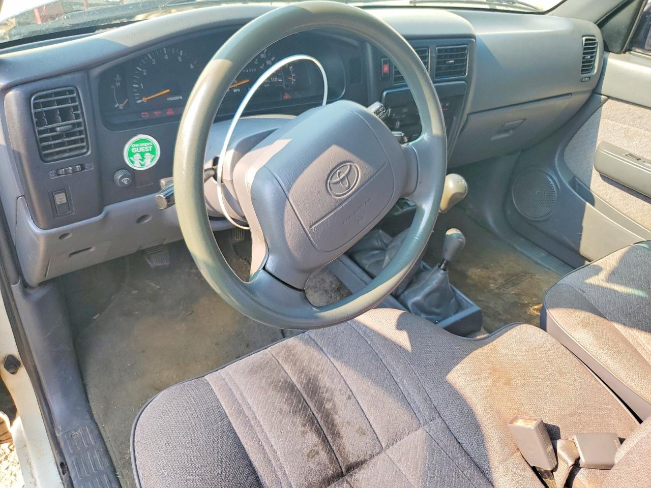 1997 Toyota Tacoma V6 White vin: 4TAWN72N7VZ278261